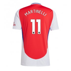 Arsenal Gabriel Martinelli #11 Hemmakläder 2024-25 Kortärmad